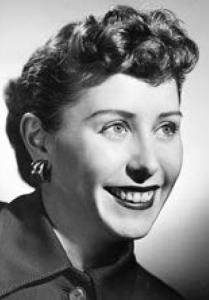 Marilynn Schmitt Kinsella headshot from the 1950s